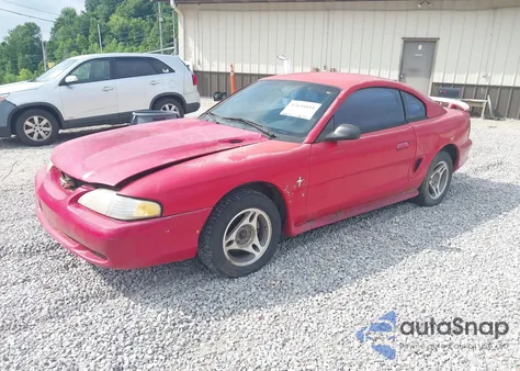 1996 Ford Mustang из США, поврежденный, VIN 1FALP4046TF106687
